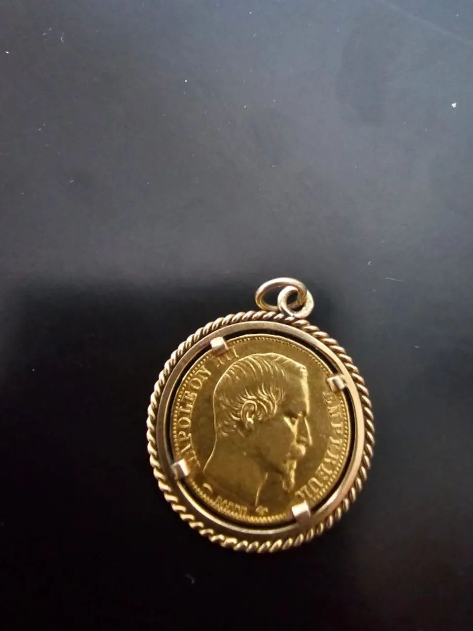 Moeda de ouro 20 Francs de 1856