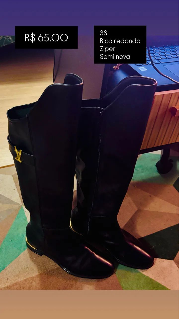 Bota cano longo vizzano 38