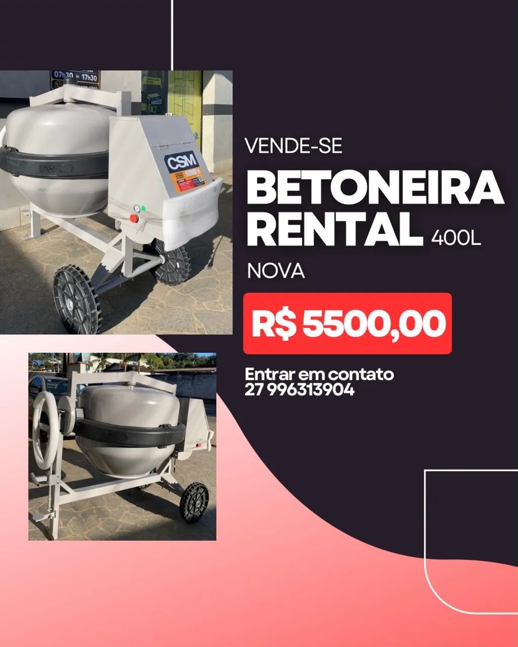 BETONEIRA RENTAL NOVA  - Foto 3