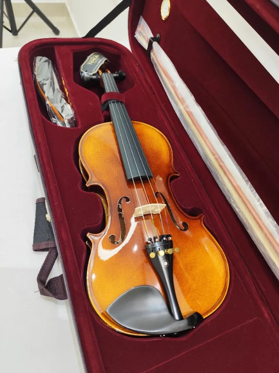 Violino 4/4 Tokai V-250V Brilho - Novo - Parcelo 21x cartão