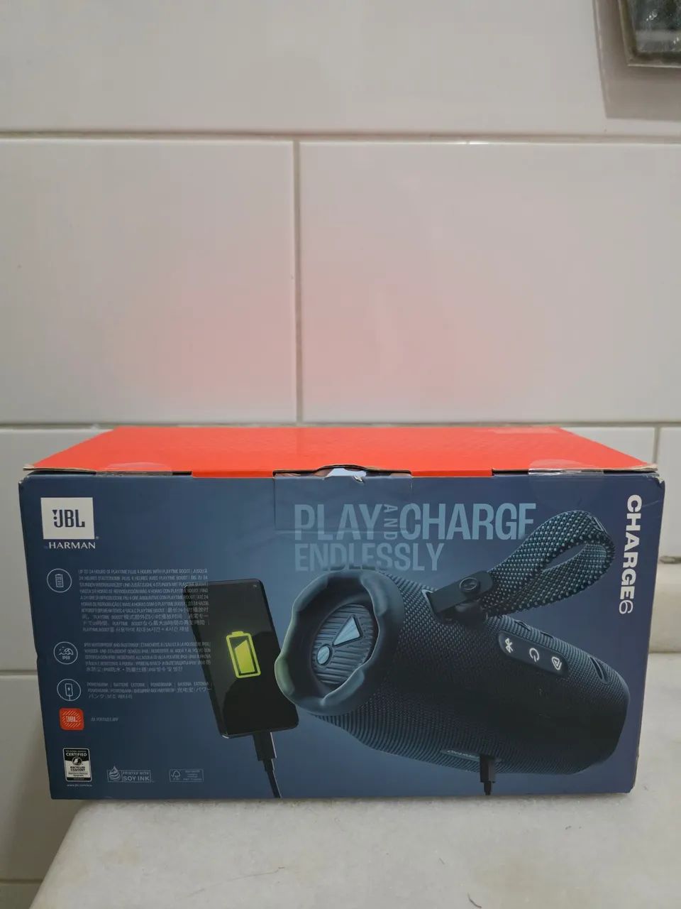Caixa de Som JBL Charge 6 - Foto 2