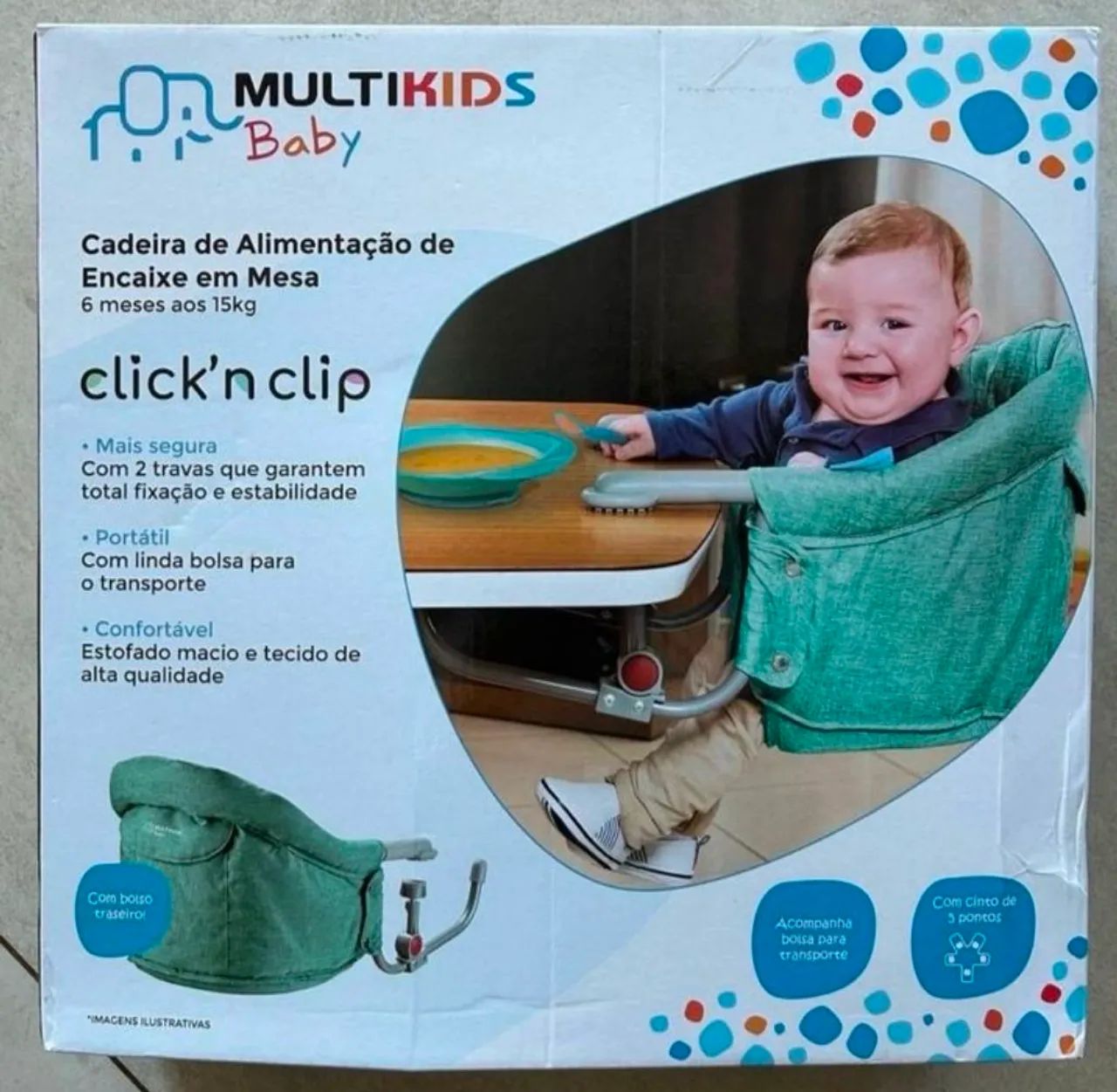 Cadeira suspensa para mesa/bancada Multikids - Foto 4
