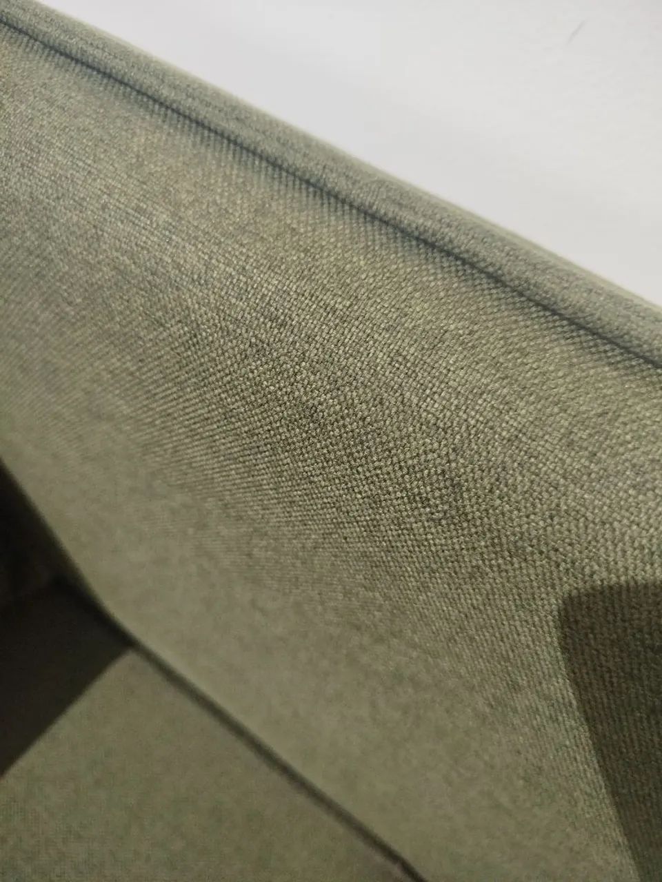 Sofá cama de linho com almofadas  - Foto 2