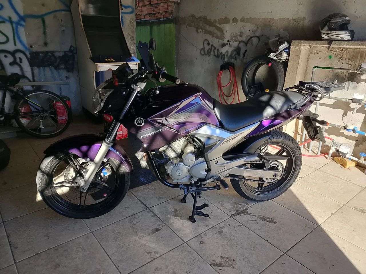 Fazer ys 250 roxa 2011 - Foto 3