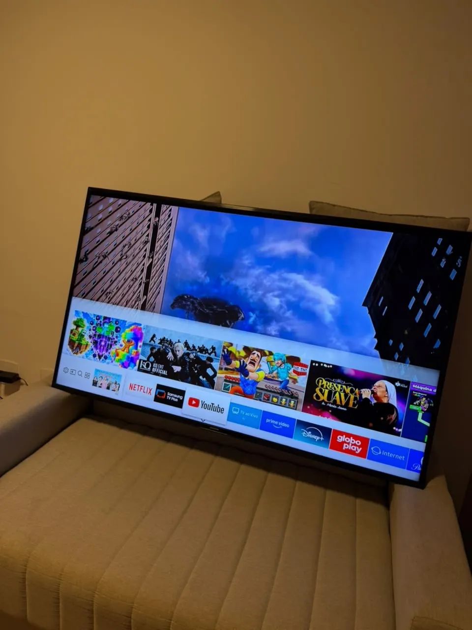 TV Samsung 58 polegadas - Android TV | Funcionando perfeitamente  - Foto 5