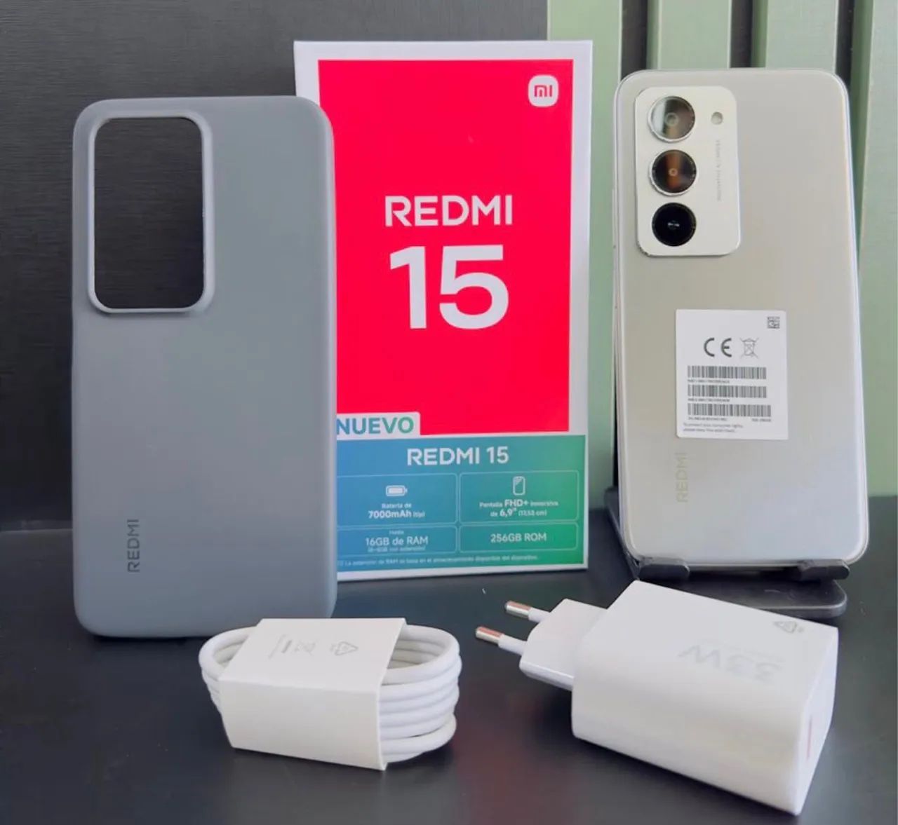 Smartphone Xiaomi Redmi 15 256GB 8GB RAM Dual SIM Lacrado Versao