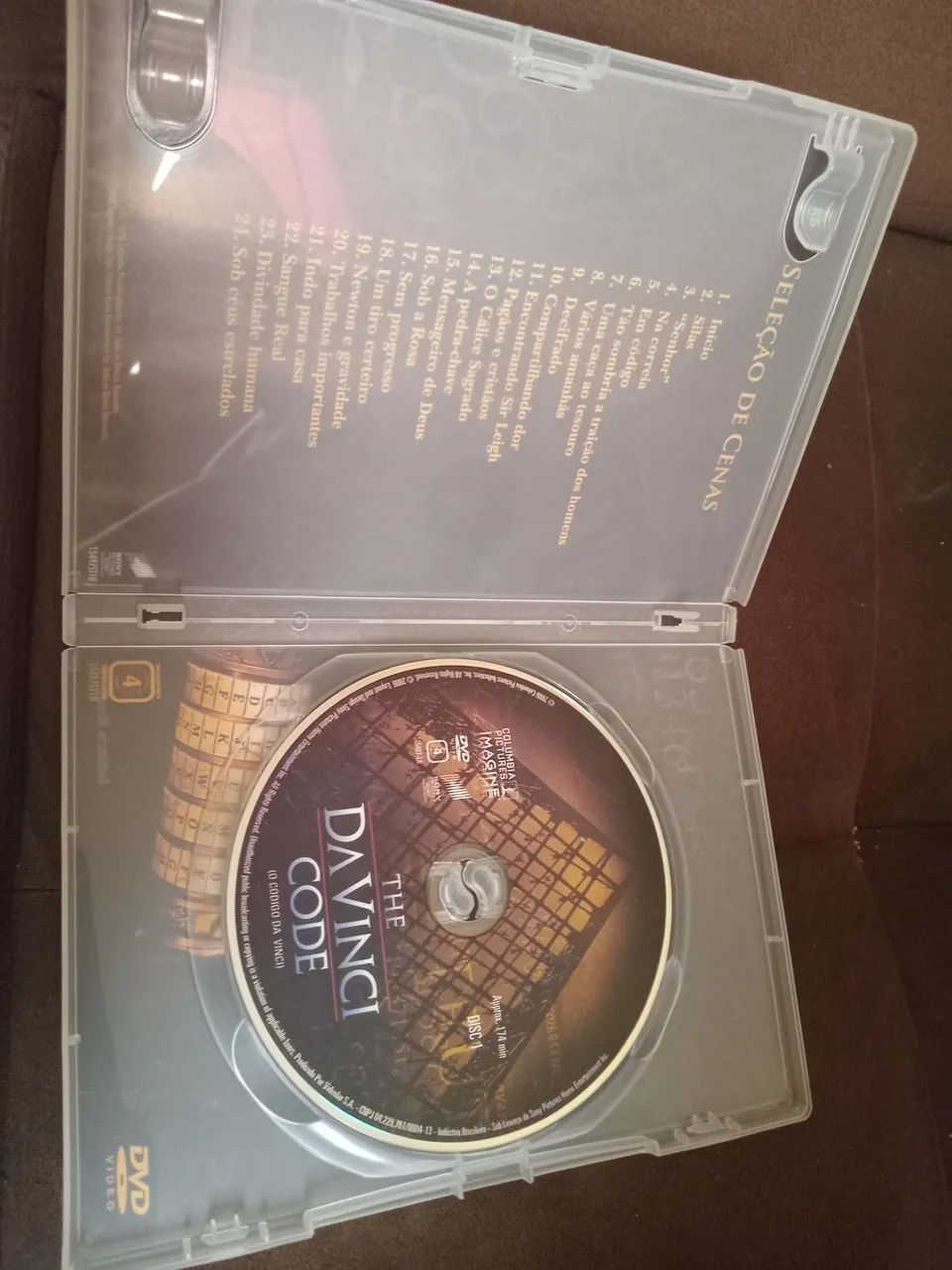 DVD CÓDIGO DA VINCI VERSÃO EXTENDIDA E DE COLECIONADOR ORIGINAL EM EXCELENTE ESTADO  - Foto 3