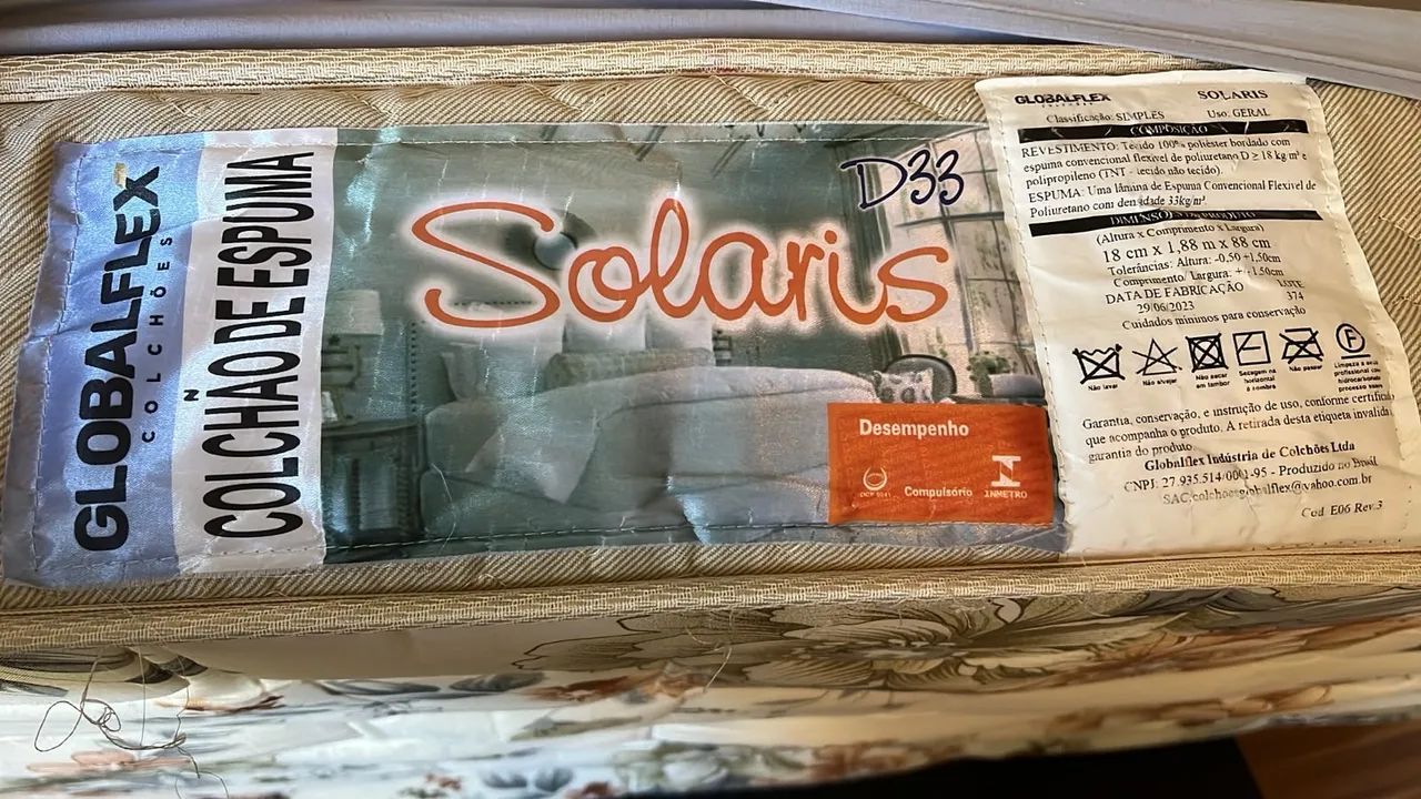 Colchão e box de solteiro  - Foto 4