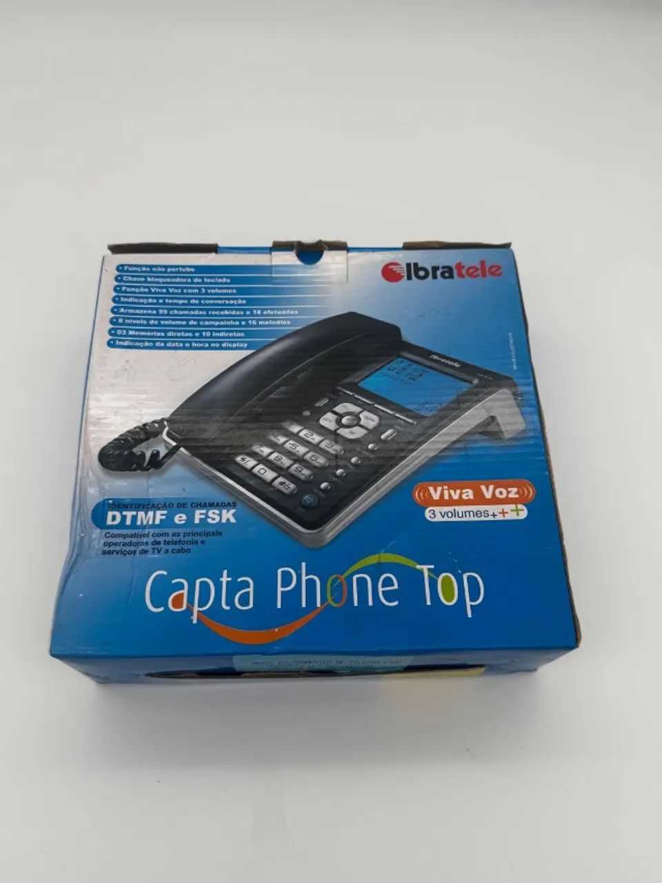 Telefone de Mesa Ibratele Capta Phone Top - Foto 5