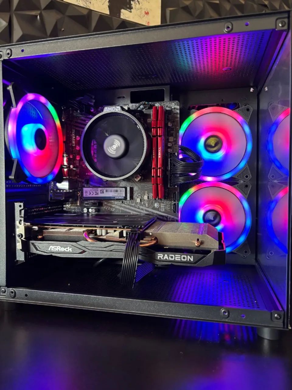 PC Gamer Ryzen 5 RX 6600 - Foto 3
