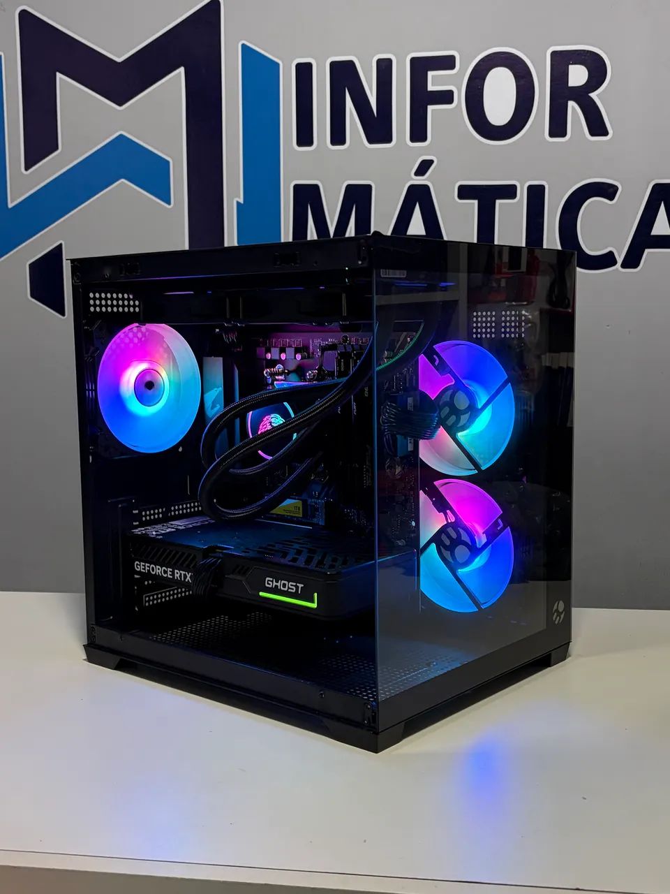 PC Gamer Ryzen 7 5700X / 32GB / RTX 5060 8GB Ghost - Foto 5