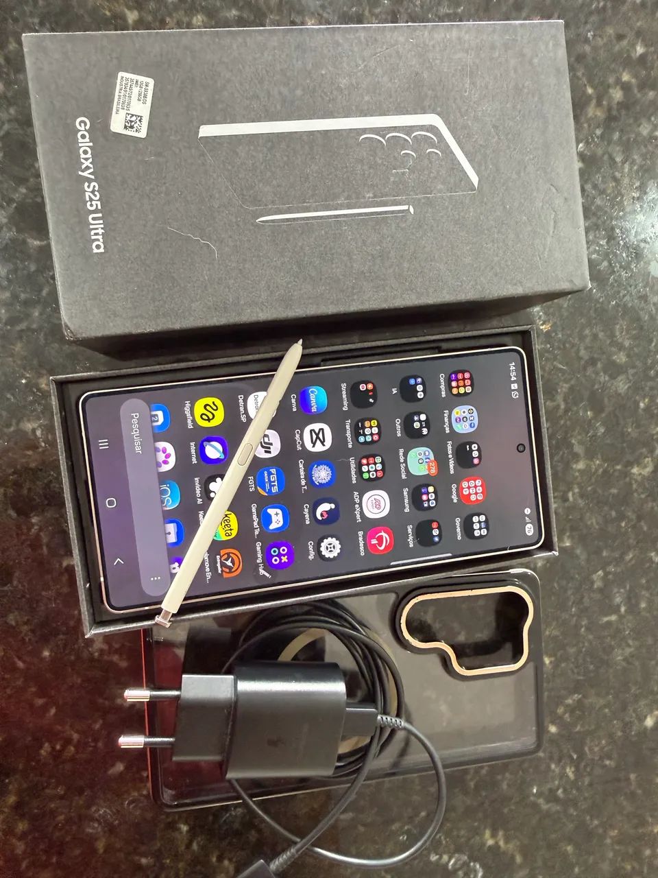 Galaxy S25 Ultra - Completo e Nota Fiscal. - Foto 2
