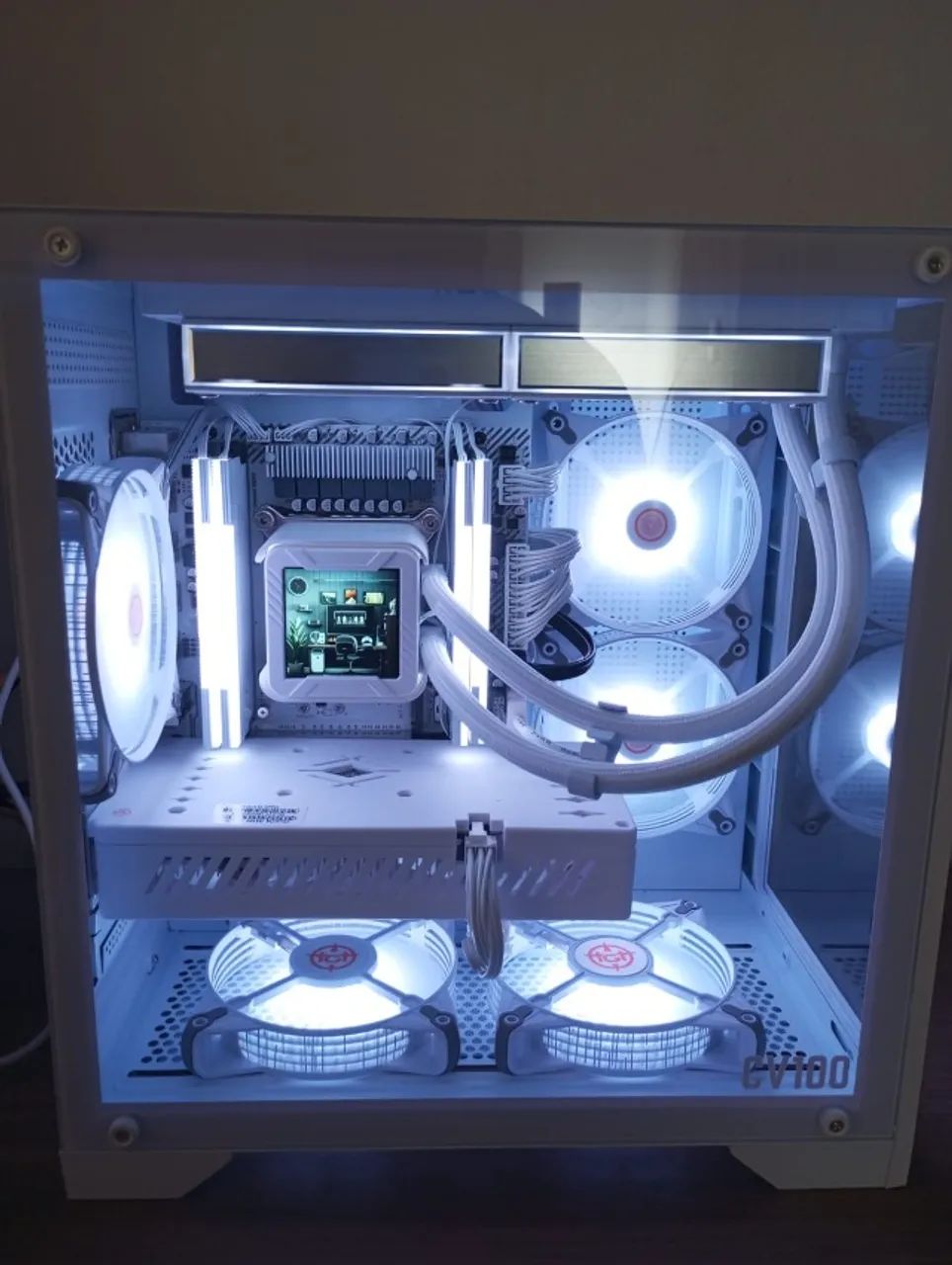 PC Gamer Full White + Teclado, Mouse e Mousepad ! - Foto 3