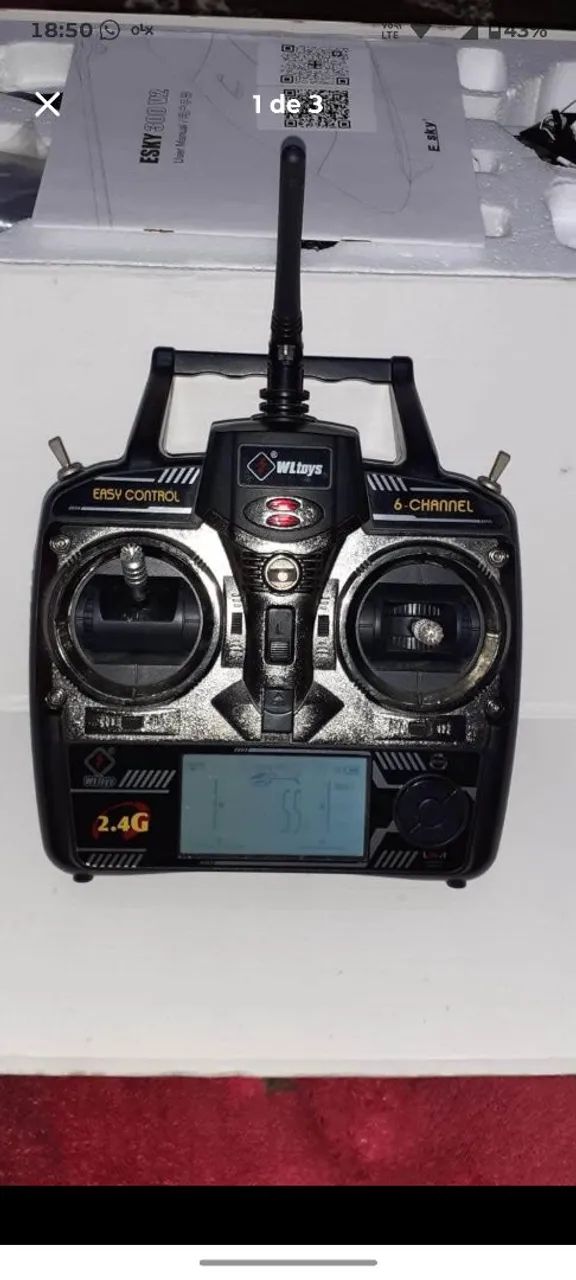 Rádio controle V922