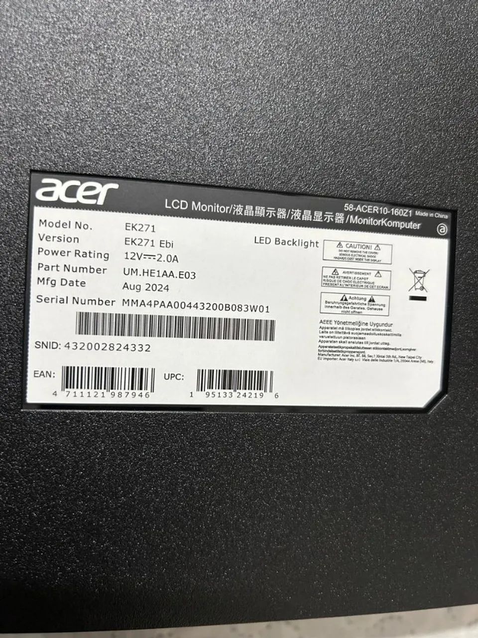 Monitor Acer 27' - Foto 2