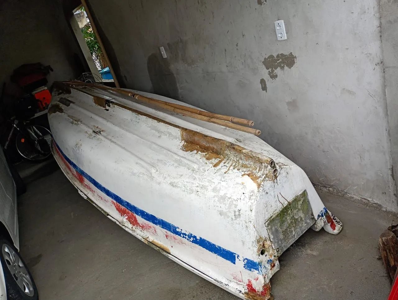 Canoa de fibra dupla - Foto 5
