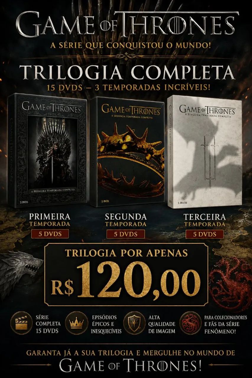Game of Thrones Trilogia 