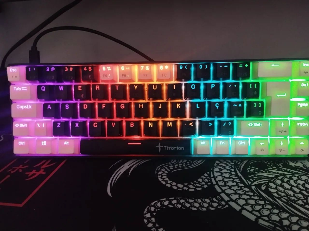 TECLADO MECÂNICO TITORION SWITCH RED - Foto 2