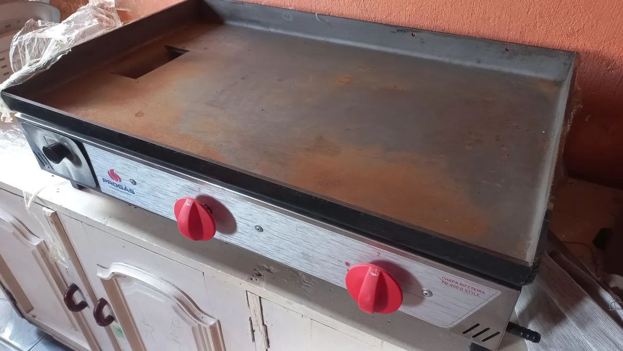 Chapa NOVA progas 2 queimadores - Foto 5