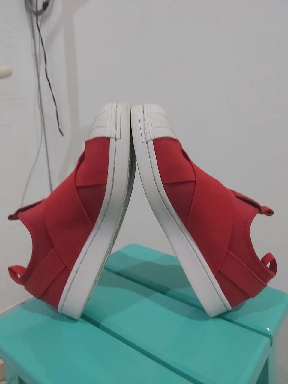 Tênis adidas Slip vermelho  - Foto 2