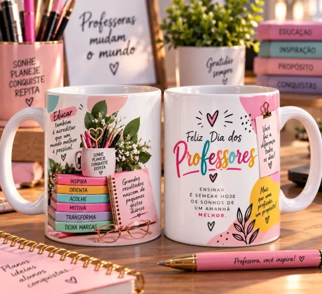 DIA DOS PROFESSORES - CANECAS PERSONALIZADAS - Foto 3