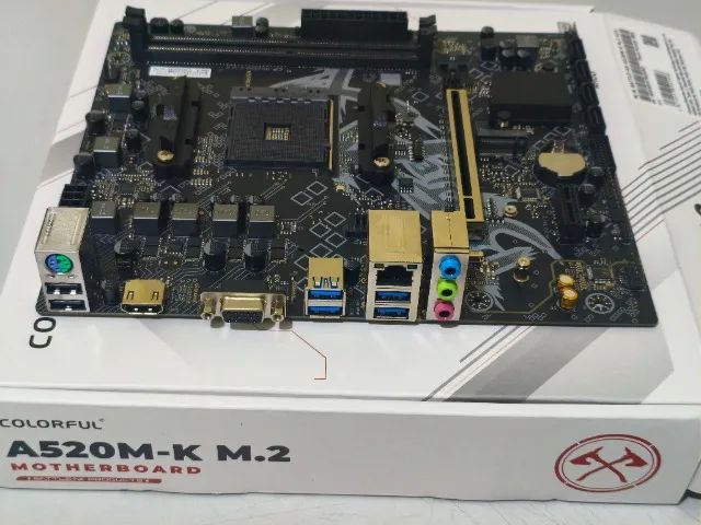 Placa Mãe Colorful A520M-K V14 - Foto 4