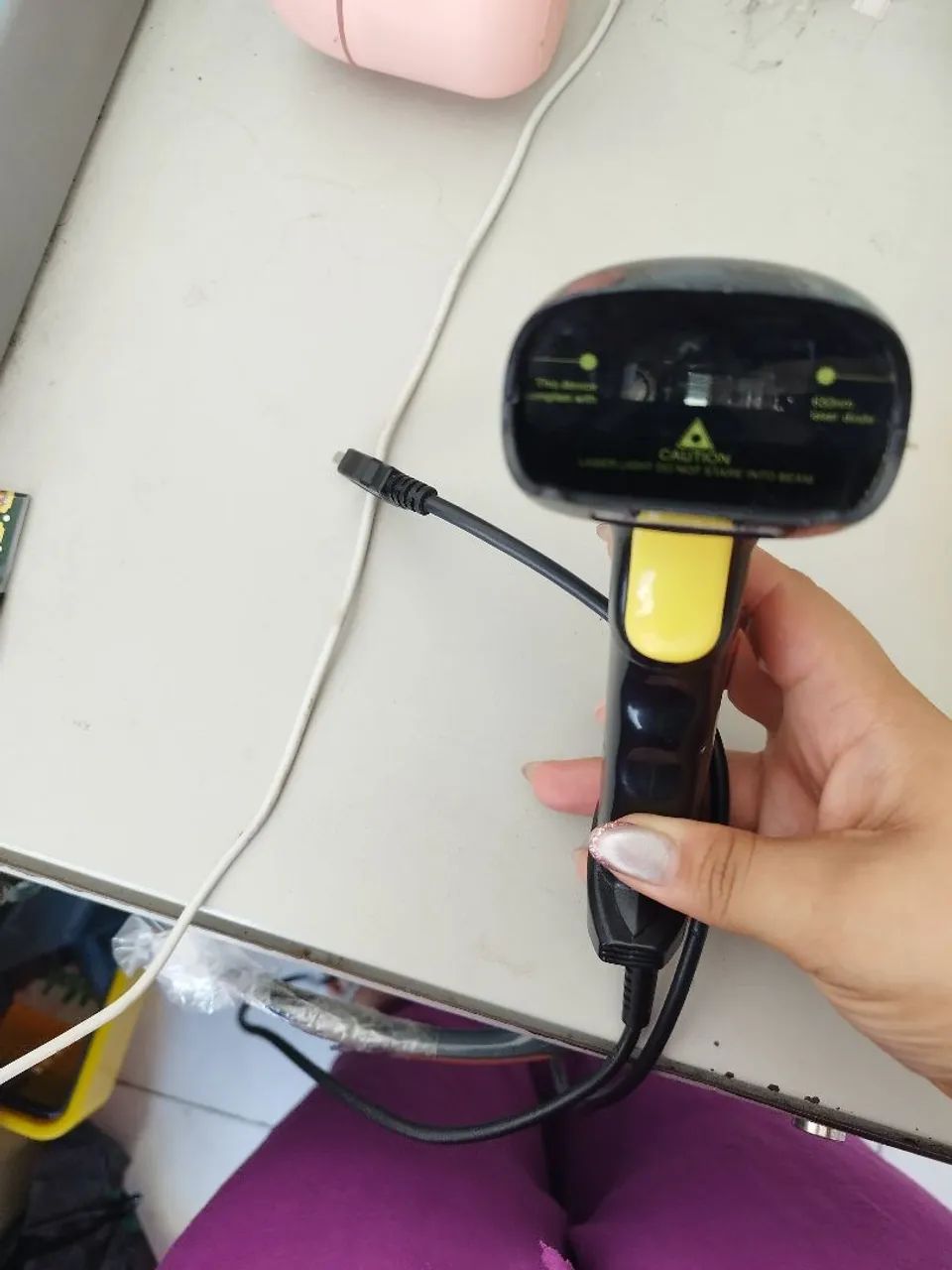 Leitor de código de barras 