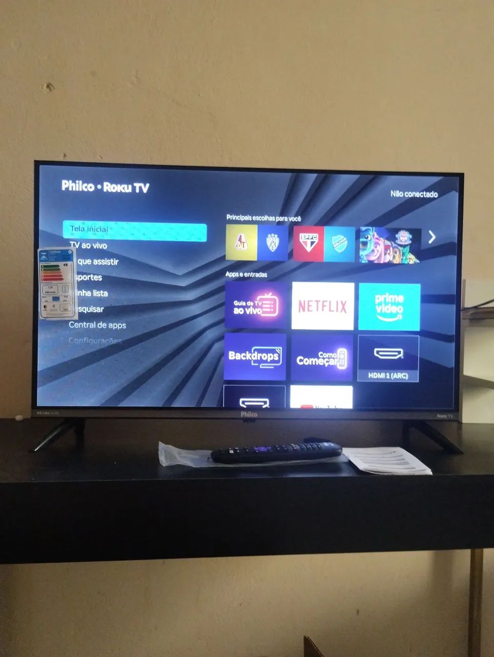 Tv Philco Roku 32 polegadas  - Foto 2