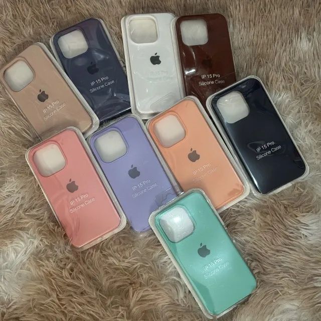 PROMOÇÃO DE CAPINHAS de Silicone iPhone com logo para iPhone (Leia) - Foto 3