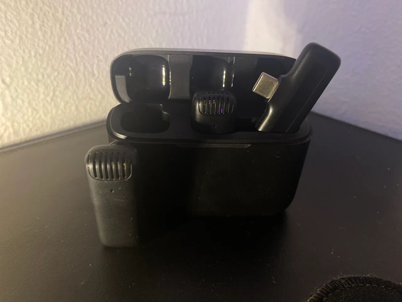 Microfone Sem Fio Ulanzi P/ Android Tipo C - 2 Mics - Foto 3