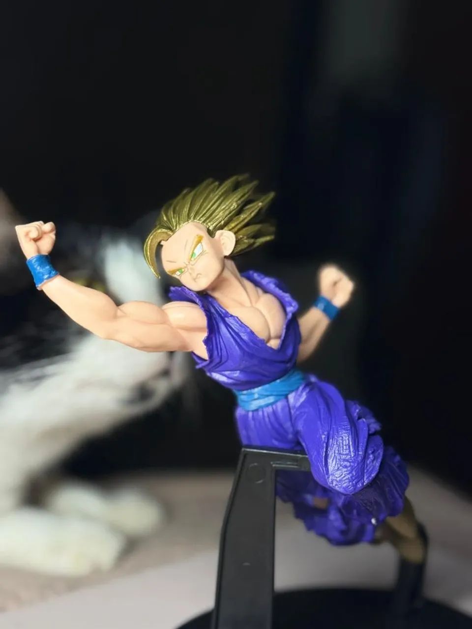 <br>Son Gohan Super Saiyan 2<br>17cm de altura  - Foto 3