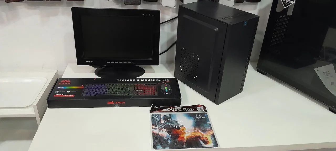 LINDO COMPUTADOR COMPLETO PARA JOGOS E ESTUDOS  - Foto 3