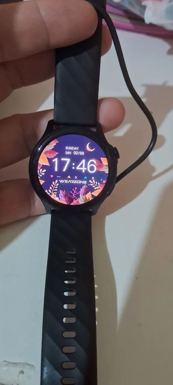 Relógio smartwatch/preto - Foto 2