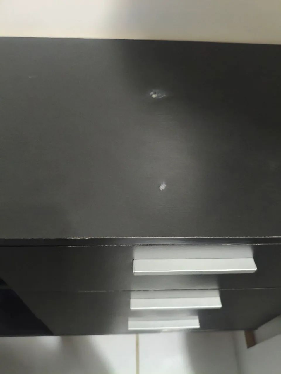 Mesa de escritório em L com gavetas - excelente estado - Foto 3