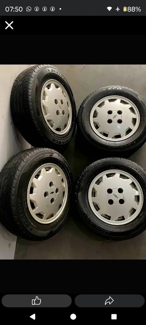 Rodas originais Kadett lindas - Foto 3