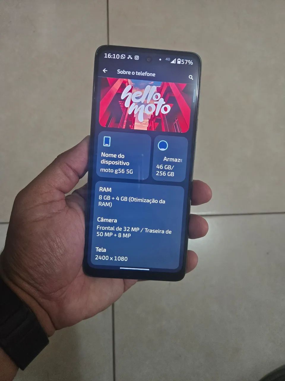 Vendo Moto G56 256GB - Foto 3