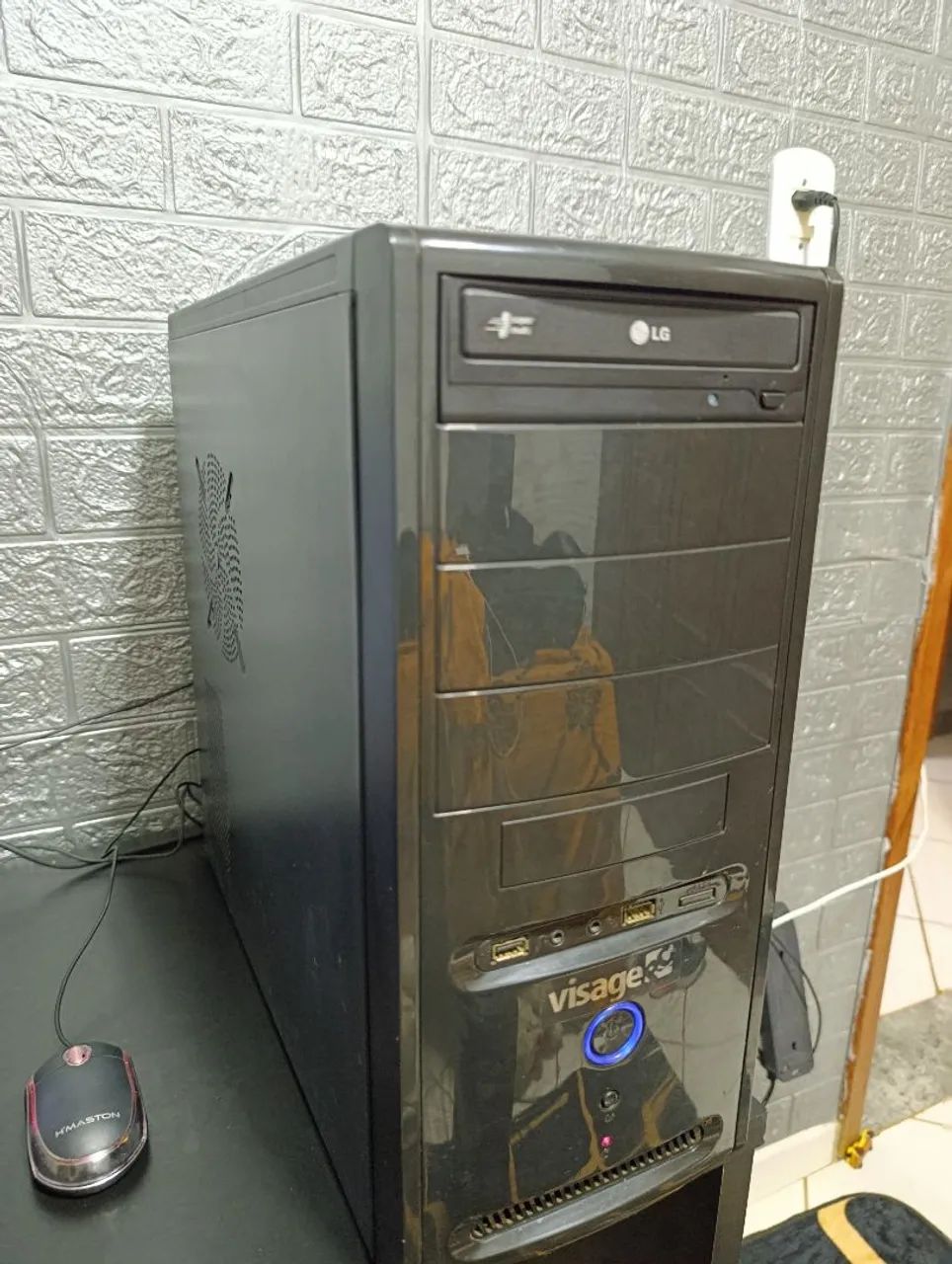 PC Completo + Monitor LG | Pronto para Usar | Teclado e Mouse - Foto 2