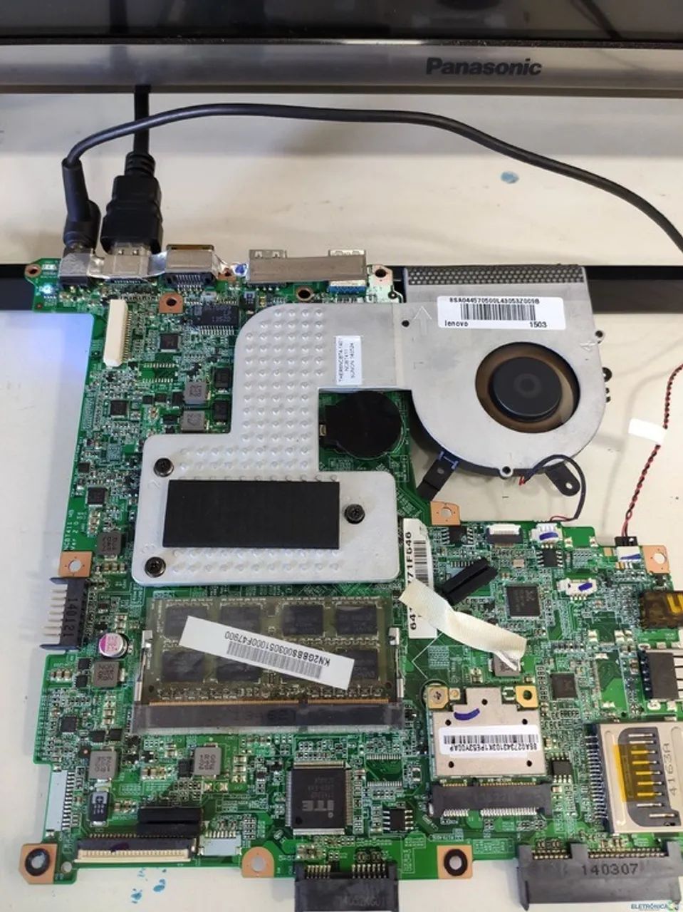 Placa mae para notebook cce f4030 funcionando 100%