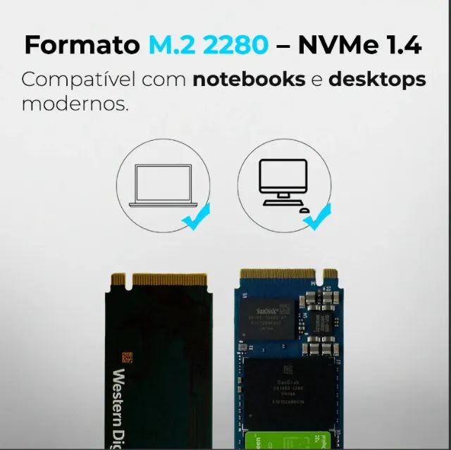 NVME SN350 1TB Western Digital Green - Foto 4