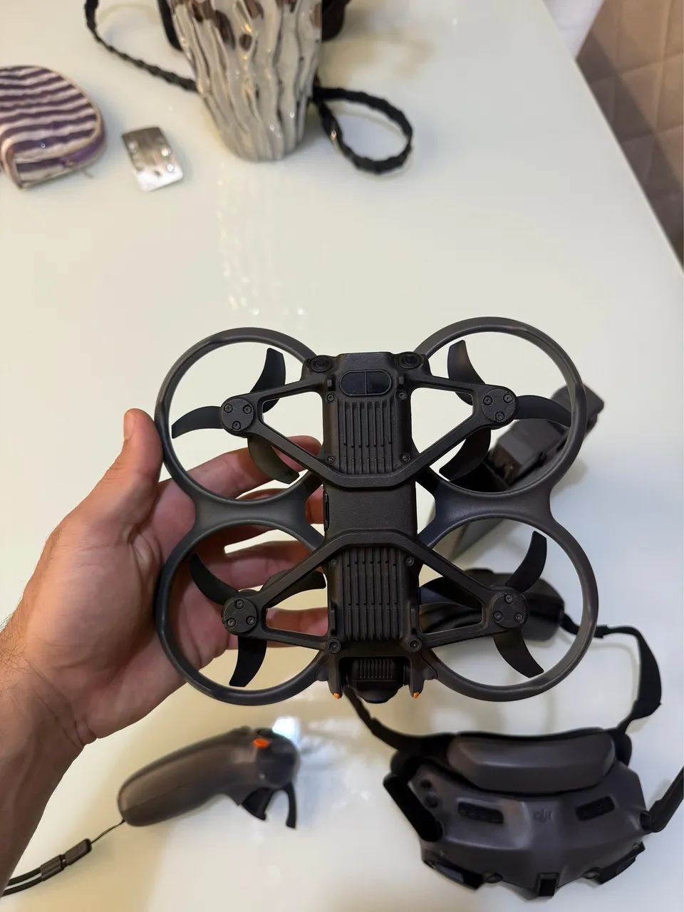 Drone Dji avatar 2 fly more como com 3 baterias  - Foto 12