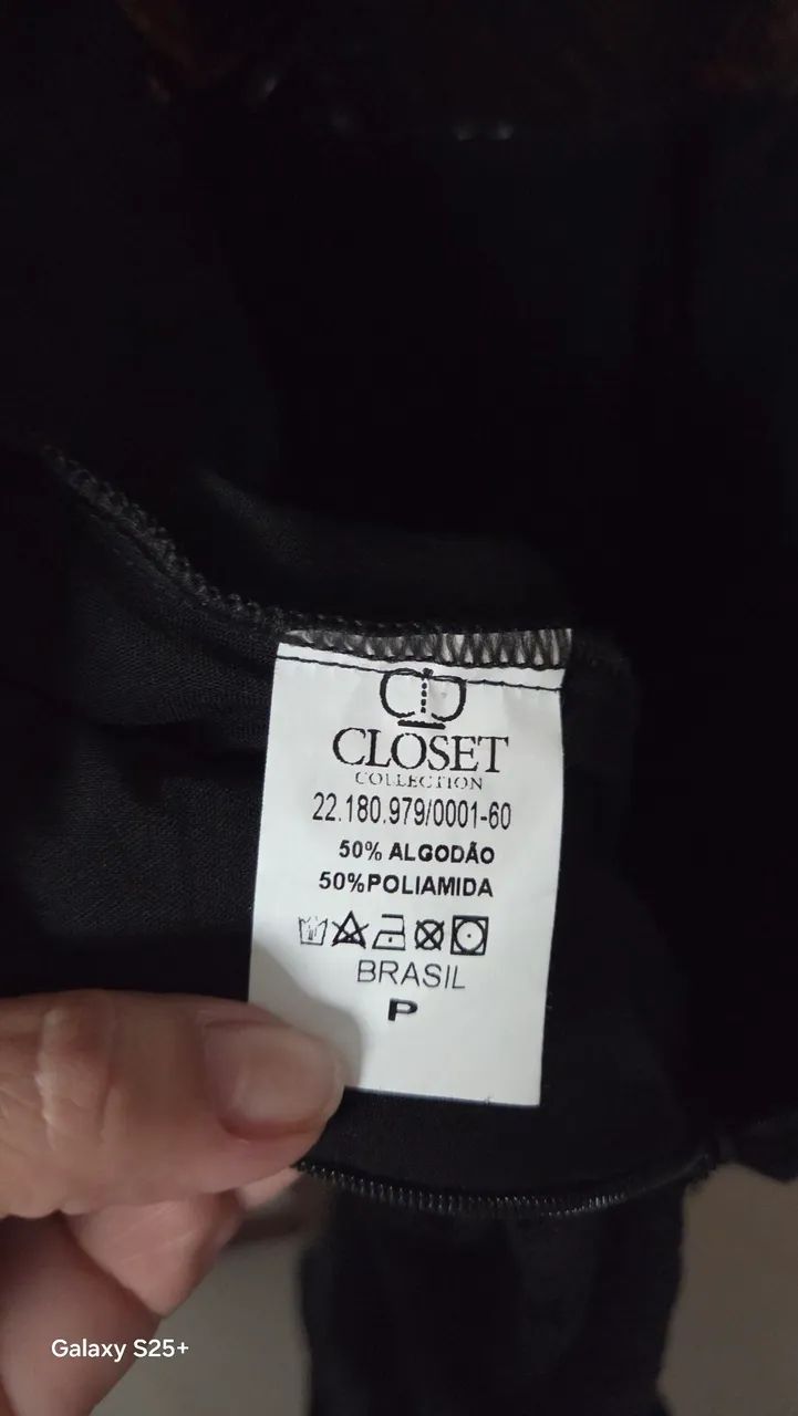 Vestido preto longo - Foto 5