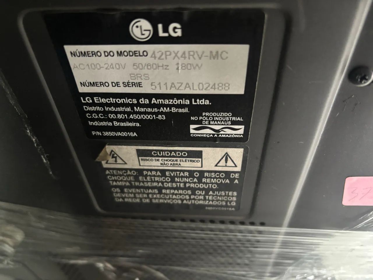 Tv LG 42 polegadas com Android stick 