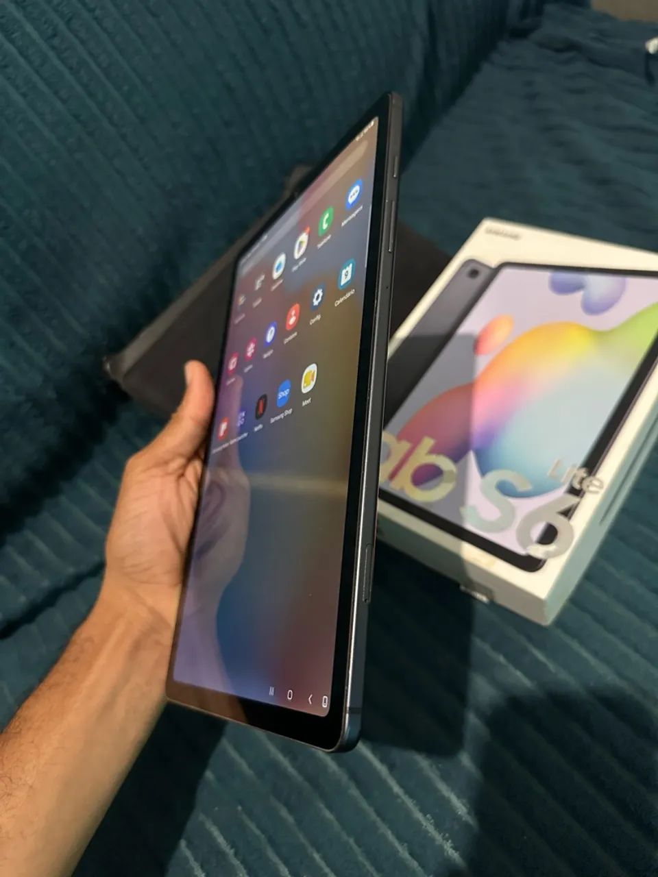 Tablet Samsung tab S6 lite aceito cartão! - Foto 3