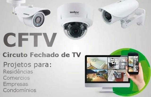 Instalação CFTV - Câmeras de segurança 