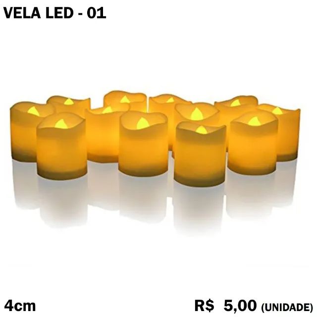 Vela Led Decorativa - Foto 3