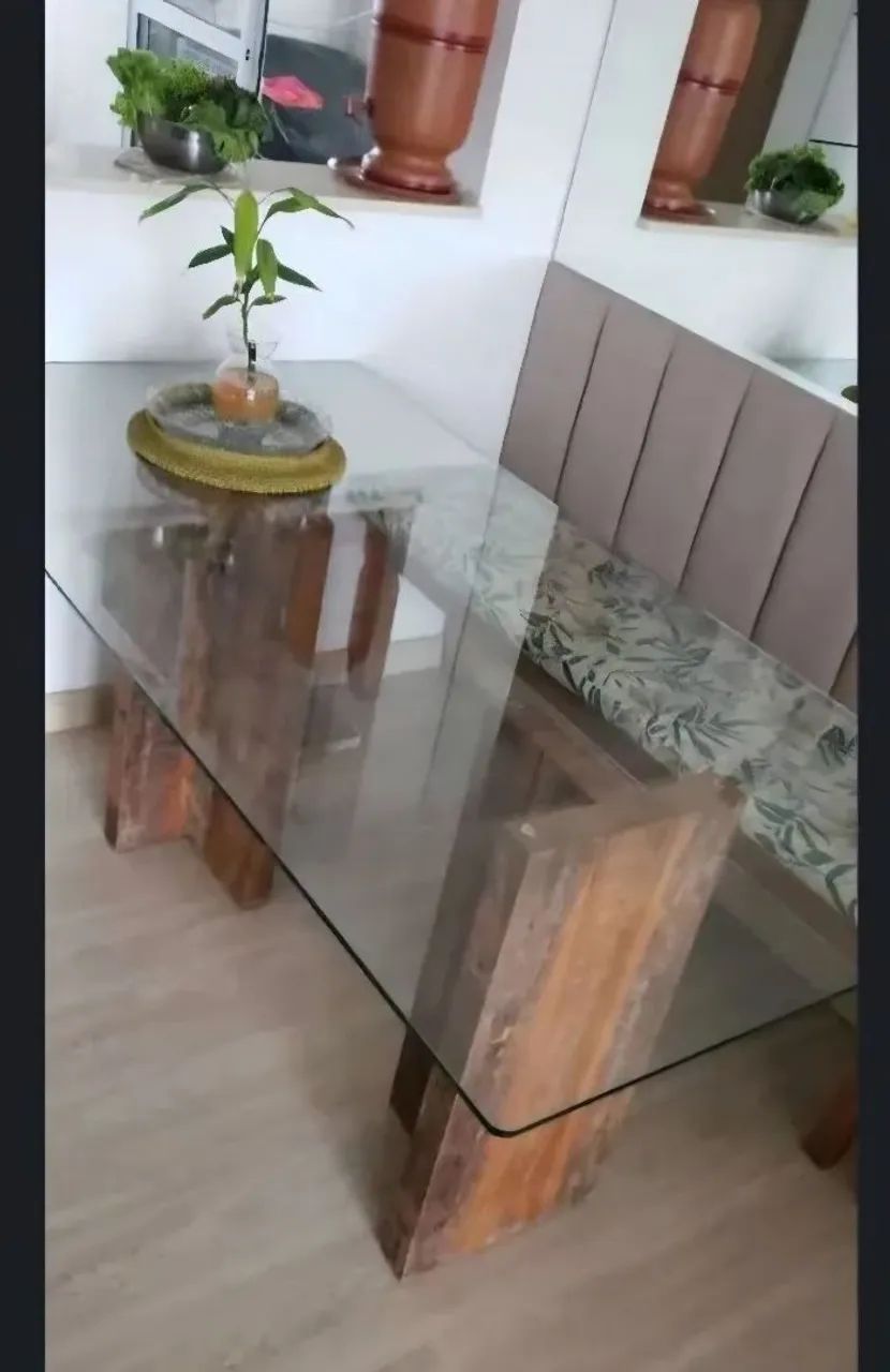 Tampo vidro para mesa