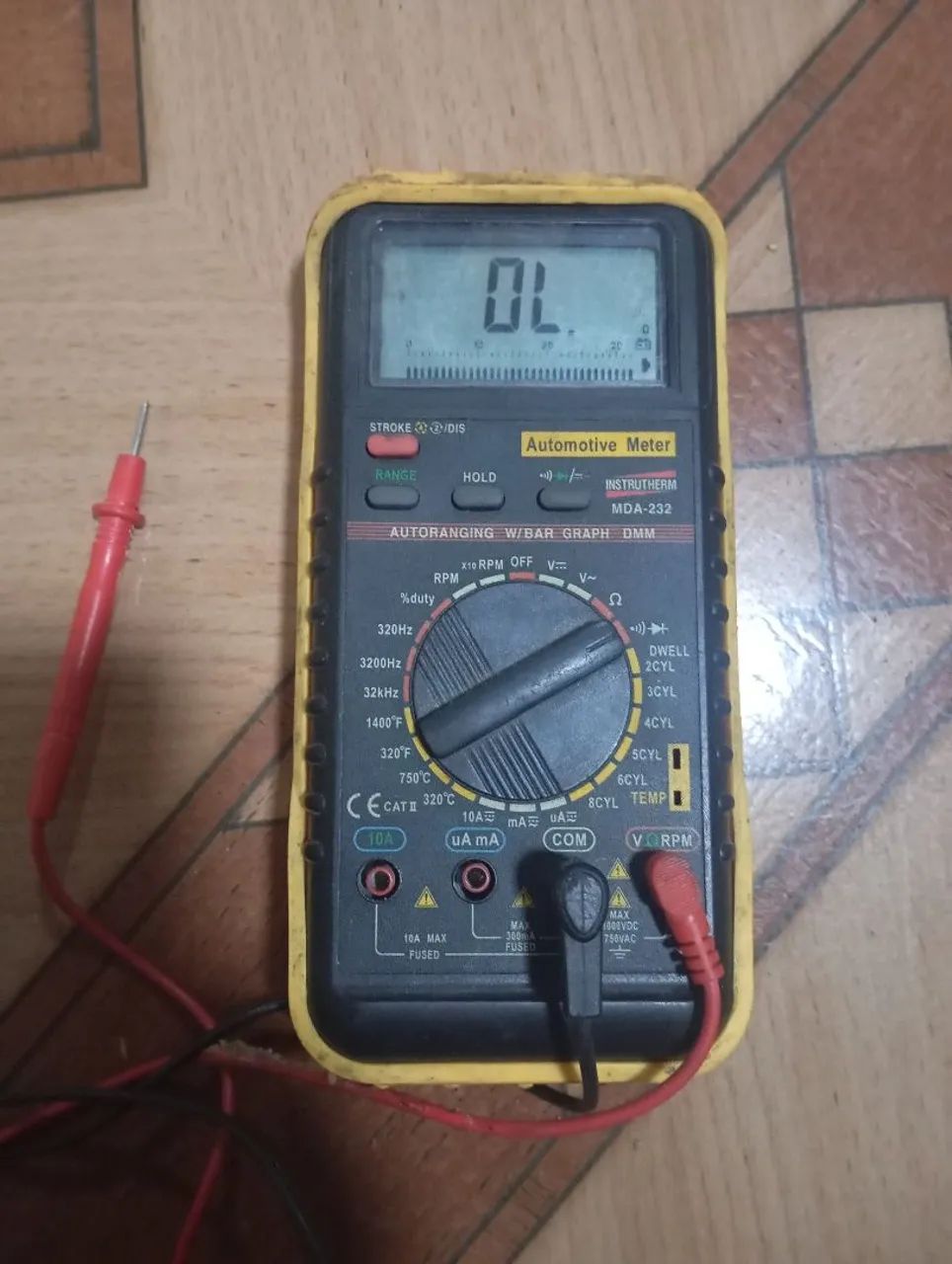 Multímetro automotivo meter MDA 232