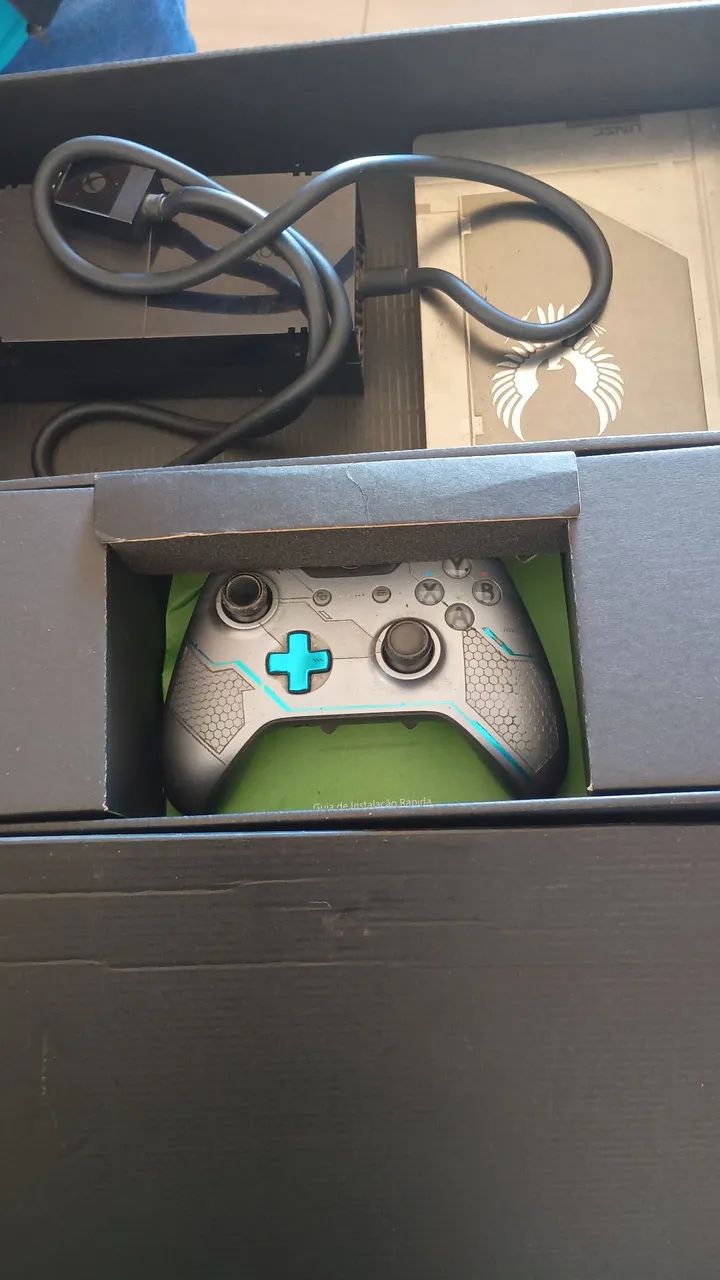 Xbox one edição limitada Halo 5  - Foto 5