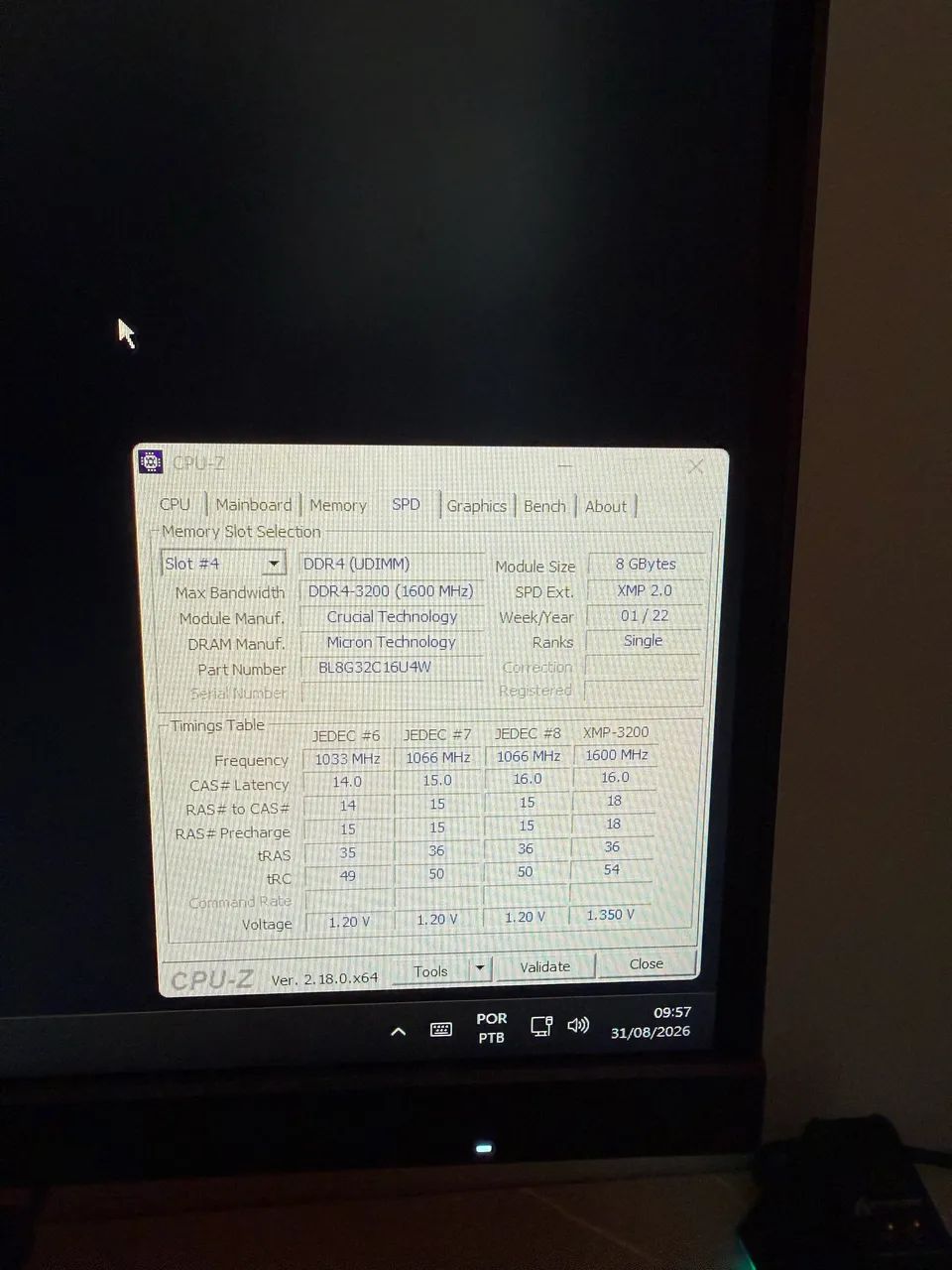 Memória ram 8gb ddr4 3200mhz - Foto 3