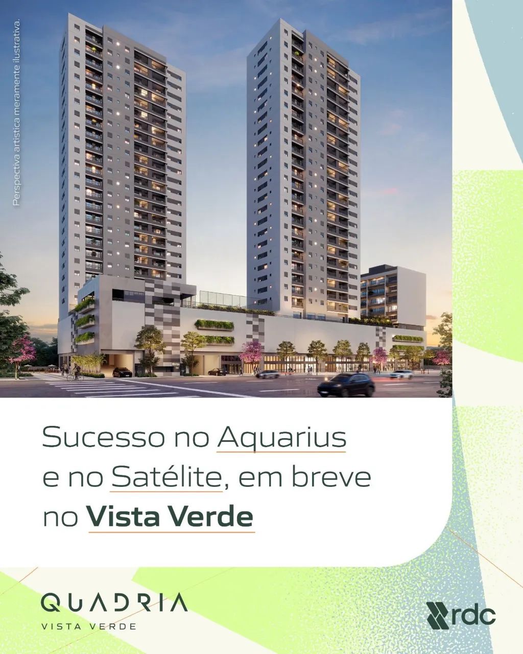 Apartamento QUADRIA VISTA VERDE - Foto 2